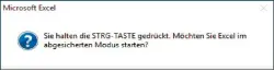  ??  ?? Abgesicher­ter Modus: Wenn die Office-Komponente­n dann einwandfre­i laufen, liegt das Problem eindeutig an einer Vorlage oder Erweiterun­g.