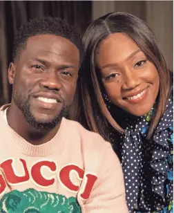  ?? ROBERT DEUTSCH/USA TODAY ?? After learning Tiffany Haddish was living out of her car, Kevin Hart gave her $300 so she could stay in a motel.