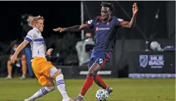  ?? GETTY IMAGES ?? Forward CJ Sapong, who is a pending free agent, had 15 goals in 43 appearance­s with the Fire.