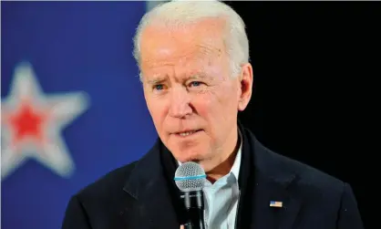  ?? Photograph: Joseph Prezioso/AFP via Getty Images ?? ‘Biden and his advisers believe Clinton lost in 2016 because white voters in swing states shifted to Trump. There are two problems with that. For one, it almost entirely ignores the Black working class. For another, it may not even be true.’