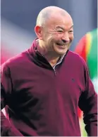  ??  ?? ■ England head coach Eddie Jones