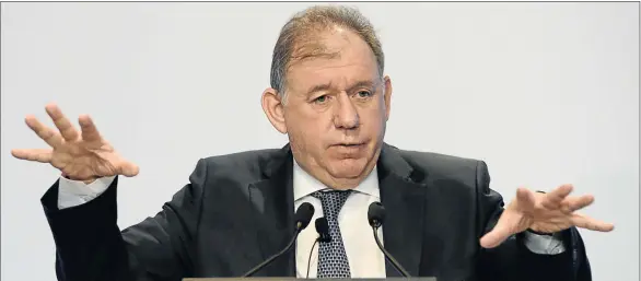  ?? Picture: MARTIN RHODES ?? SCAPEGOAT: Far from being the enemy, business is a key partner in job creation and economic transforma­tion, says Investec chief Stephen Koseff