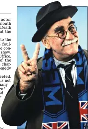  ??  ?? STANDS TO REASON: Despite stage acclaim, Mitchell will always be Alf Garnett