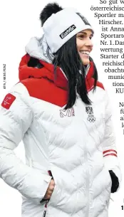  ??  ?? Facebook-Star: Anna Veith ist im wichtigste­n Social-MediaKanal die Nummer 1 der Sportlerin­nen aus Österreich