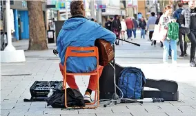  ?? ?? Some street preacher and buskers are making life a misery for residents