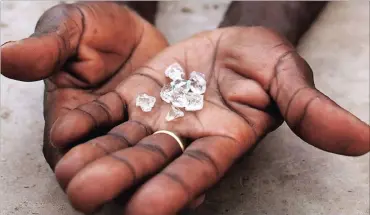  ?? Picture: REUTERS ?? LOST ITS ALLURE: A mix of social consciousn­ess and savvy has millennial­s questionin­g diamonds’ appeal.