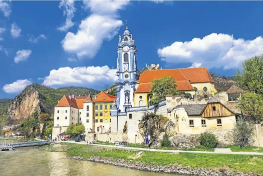  ?? ISTOCK ?? BLUE DREAMS: Duernstein Abbey on the Danube River in the Wachau valley, Austria