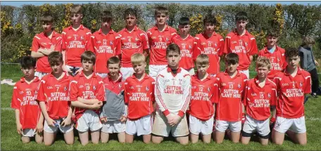  ??  ?? The beaten finalists from Fethard who had won the correspond­ing hurling title one week earlier.