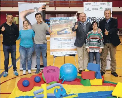  ?? Foto: Provinzver­waltung ?? Die Präsentati­on der dritten „Escuela de deportes adaptado“.