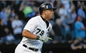  ?? JOHN J. KIM / CHICAGO TRIBUNE ?? “Dealing with the exploitati­on of smugglers and unscrupulo­us agencies will finally come to an end,” says the White Sox’s Jose Abreu.