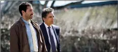  ??  ?? Adam Sandler and Ben Stiller are estranged half-brothers in The Meyerowitz
Stories (New and Selected), Noah Baumbach’s new film now streaming on Netflix.