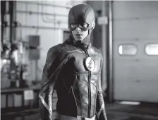  ?? DEAN BUSCHER/THE CW ?? Grant Gustin as “The Flash,” which airs tonight at 8 on CW.