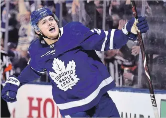  ?? FRANK GUNN THE CANADIAN PRESS FILE PHOTO ?? Toronto’s William Nylander is one of a handful of restricted free agents who are still unsigned.