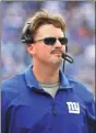  ??  ?? Ben McAdoo, New York Giants head coach