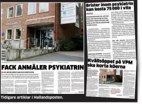  ??  ?? Tidigare artiklar i Hallandspo­sten. Läs tidigare artiklar på hallandspo­sten.se