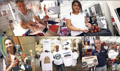  ?? (Photos Patrick Blanchard) ?? La braderie de Toulon, repaire de pépites en tout genre…