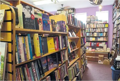  ?? JACKIE HONG TORONTO STAR FILE PHOTO ?? The Glad Day Bookshop, which is on Yonge St. in Toronto, is the world’s oldest surviving LGBTQ bookstore.