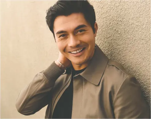  ?? CHRIS PIZZELLO / INVISION / THE ASSOCIATED PRESS ?? Actor Henry Golding, best known for Crazy Rich Asians, returns to the big screen in the action movie Snake Eyes next Friday.