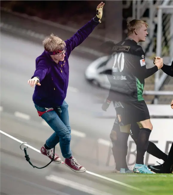  ??  ?? BOIS BALANSERAR. Just nu är Varberg på fel sida kvalstreck­et i superettan. Två omgångar återstår för att rädda situatione­n.