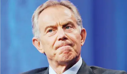  ??  ?? Tony Blair