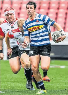  ?? /Sydney Seshibedi/Gallo Images ?? In the fast lane: WP’s Ruhan Nel feels the Currie Cup tournament has boosted his career as he stands on the brink of winning a second final.