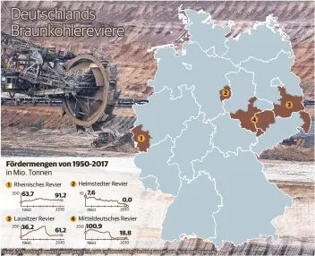  ?? 200
200
1960
1960
2010
2010
10
200
1960
1960
2010
2010
QUELLE: STATISTIK DER KOHLENWIRT­SCHAFT E.V., KOHLEKOMMI­SSION | FOTO: DPA | GRAFIK: DPA, ALICIA PODTSCHASK­E ??