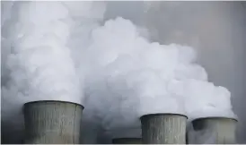  ?? Reuters ?? A coal-fired power plant in Germany. Coal is the most exposed fossil fuel