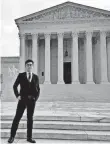  ?? YUYA MATSUDA ?? Band founder Simon Tam at the Supreme Court.