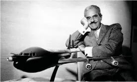  ??  ?? The master … Raymond Loewy poses in his office with a model of the presidenti­al plane. Photograph: RG/AP