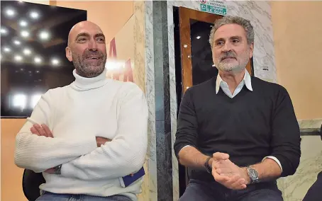  ?? ?? Divisioni
Vito Leccese (Pd), 61 anni, e Michele Laforgia (M5S), 62: saranno entrambi in corsa alle Comunali di Bari