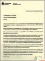  ?? FOTOS: TWITTER / NA ?? CARTA. Se la entregó en mano al mandatario tras conversar una hora con él.