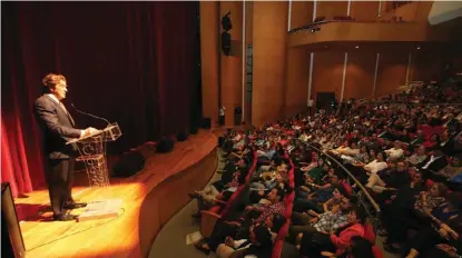  ?? JOSÉ LUIS TAPIA ?? El director del instituto hizo la invitación al público en general, señalando que todos los eventos serán gratuitos.