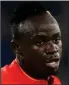  ??  ?? Sadio Mane could be out for six weeks