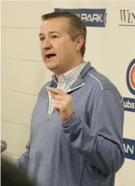  ?? JOHN ANTONOFF/FOR THE SUN-TIMES ?? Tom Ricketts believes that the Cubs’ image will not be altered by a series of issues that have raised eyebrows recently.