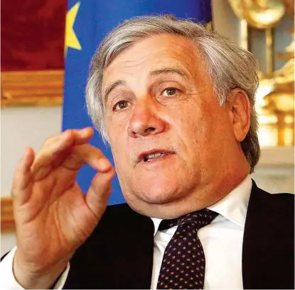  ??  ?? Für Antonio Tajani ist klar: „ Das wird eine Schlüssel- Präsidents­chaft zum Thema Migration.“