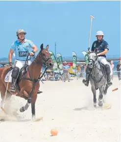  ?? Picture: Getty. ?? Elie beach will play host to a polo match.