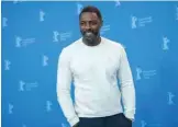  ?? — AFP ?? In this file photo British actor, director and executive producer Idris Elba poses during a photo call for the film “Yardie” shown in the “Panorama Special” category during the 68th edition of the Berlinale film festival in Berlin.