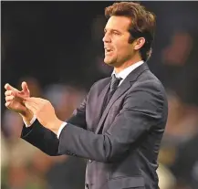  ?? Reuters ?? The 42-year-old Solari is a former Argentina internatio­nal who played for Real Madrid between 2000 and 2005.