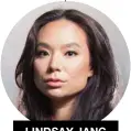  ??  ?? lindsay Jang