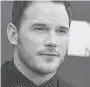  ??  ?? Chris Pratt