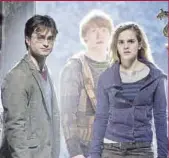  ?? ?? Los protagonis­tas de la saga `Harry Potter'