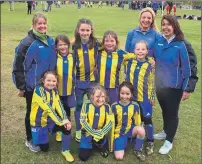  ??  ?? The Lochnell girls team.