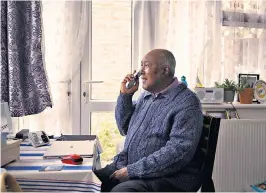  ?? ?? Age UK helps isolated people like Michael to socialise through its telephone befriendin­g service