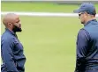  ?? | BackpagePi­x ?? TEMBA Bavuma and Mark Boucher.