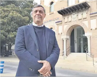  ?? JAVIER ALBIÑANA ?? Teodomiro López Navarrete, rector de la Universida­d de Málaga.