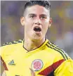  ?? EFE ?? James Rodríguez anotó.