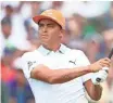  ?? ROB SCHUMACHER, USA TODAY SPORTS ?? Rickie Fowler finished the U.S. Open at Erin Hills tied for fifth place.