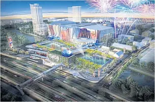  ??  ?? An artist’s impression of CentralPla­za Nakhonratc­hasima, CPN’s 31st retail mall, is part of a 10.6-billion-baht mixed-use project.