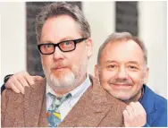  ?? ?? Bob was set to go on tour with his longtime comedy foil Vic Reeves when his heart condition was