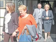  ??  ?? FAMILY: Mrs McKenzie’s sister Gail Findlay, left, and mother May Byrne.